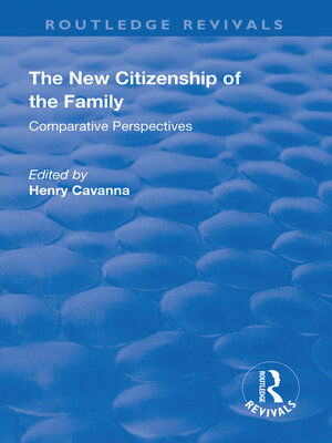 cover image of The New Citizenship of the Family